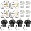 CarbForge Kit Riparazione Carburatore per CB600F PC34 1998-2001 600cc 599 | VP carburatore per CB600F Hornet PC34 CBF600 PC38 599cc F-130 CB600 600F 1999 2000 riparazione ricambi moto galleggiante