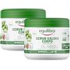 Equilibra Scrub Salino Corpo Rimodellante 2x600g, Esfolia e Nutre | con Sale di Sicilia Purissimo ad Azione Antiacqua e Aloe Vera, Olio di Rosmarino e Mentolo, Esfolia, Leviga e Nutre la Pelle
