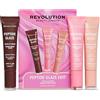 Revolution Beauty London Revolution Peptide Glaze Edit, trio sieri labbra colorati | Set make-up con 3 balsami idratanti, acido ialuronico & peptidi, vegan & Cruelty-Free