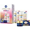 NIVEA Luminous630 Skin Solution, Skincare Kit completo con Siero Viso Anti-Macchie Trattamento Avanzato 30 ml, Fluido UV Quotidiano Crema viso SPF 50 40 ml e Crema Notte Rigenerante 50 ml
