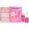 Revolution Beauty London Revolution Candy Glam Duo, olio labbra Pink Shimmer & palette | Shimmer Lip Oil & palette illuminante, regalo per lei, vegan & Cruelty-Free