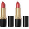 Revlon Super Lustrous Lipstick, Rossetto con Formula Cremosa, Infuso Con Vitamina E, 808 Dirty Shirley, 4,2g (Confezione da 2)