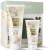 Bottega Verde - Cofanetto Regalo Camelia e Retinolo, con Bagnodoccia 200 ml e Crema Mani 75 ml, Profumo Fresco e Fiorito, Efficacia Nutritiva e Protettiva, Idea Regalo