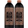 Tesori d'Oriente Bagno Crema Hammam, 500 ml, bagno aromatico con olio di argan e fiori d'arancio, cura personale per la vasca da bagno, rituale per corpo e sensi (Confezione da 2)