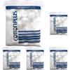 Cottonplus Cotton Plus BATUFFOLI 40 pz. - LINEA MEDICALE | 100% PURO COTONE IDROFILO CARDATO PER USO MEDICALE | Morbido e assorbente. (Confezione da 5)