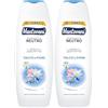 Mantovani - Bagnoschiuma Neutro Ipoallergenico, Fragranza Talco e Fiori Bianchi, con Vitamina E e Collagene Vegetale, 400 ml (Confezione da 2)