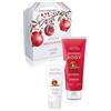 Perlier - Cofanetto Regalo Melograno, Doccia Schiuma 250 ml + Crema Mani 100 ml, Melograno Antiossidante, Protezione e Profumo Fruttato,Ideale per Tutte le Pelli e Come Idea Regalo