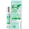 Eveline Cosmetics Organic Aloe + Collagene Contorno occhi roll-on modellante idratante, 15 ml