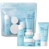 e.l.f. SKIN Jet Set Hydration Kit, set skincare idratante formato viaggio, detergente viso, balsamo, idratante, crema occhi e crema notte, prodotto vegano e non testato sugli animali