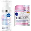 NIVEA Kit NIVEA Cellular Epigenetics Siero Ringiovanente 30 ml + NIVEA CELLULAR EXPERT FILLER Crema Giorno Anti-Età Intensiva SPF 15 50ml