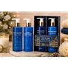 French Tendance - Cofanetto Duo da bagno Notti invernali - Gel doccia profumato 200 ml e sali da bagno 100 g - momento relax - regalo donna, cura corpo, pelle - rituale bagno coccolante rilassante