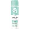 8x4 Fresh Lime Deodorante Spray Profumato, 150 ml | Fragranza agrumata ed energizzante, Protezione 48 ore, Freschezza a lunga durata, Senza alluminio (ACH), Formula vegana*