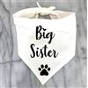 TENWEL Bandana per cani con scritta Big Brother Big Sister (lingua italiana non garantita), annuncio di gravidanza, foto per annuncio di gravidanza, nuovo cucciolo di Gotcha Day (stile 3)