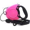 Pdyay Guinzaglio retrattile per cani, lungo 8 m, senza grovigli, allungabile a 360°, per cani di taglia piccola, media e grande fino a 49 kg, colore: rosa