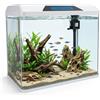 Nobleza - Acquario in Vetro 54L Kit Completo con Filtro e Luce LED Bianco |