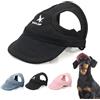 Generic Cappello da sole per cani con cappuccio regolabile, protezione UV impermeabile con cinghie elastiche (razze da piccole a grandi)