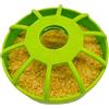Generic Mangiatoia per polli, a prova di perdite, antiscivolo, resistente ai raggi UV, mangiatoia per pappagalli e animali domestici, per calopsitta, parrocchetto, pappagallo, piccione, quaglia, anatra, casa
