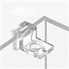 Generic 6 staffe di supporto per coperchio dell'acquario, supporto per acquario in acrilico, clip di supporto per acquari (adatte per pareti dell'acquario spesse 12 mm)