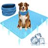 OPEIXSAYKOC Tappetino Refrigerante Cane,Bandana Cane,Tappetini Refrigeranti Cani | Tappeto Rinfrescante per Cani 70x54cm,Collare Refrigerante per Cani,Cuccia Cane Estiva,para Perros,Gatos en Verano,Lavable