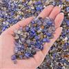 Generic 0,136Kg/100g Ghiaia Colorata per Acquario in Agata, Pietre per Vaso da Pesci, Ciottoli di Cristallo in Agata Frastagliata, Gemme Naturali in Massa, Irregolari per Acquario, Riempitivi per Vasi, Piante