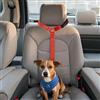 Generic Guinzaglio per cintura di sicurezza per animali domestici in nylon, imbracatura di sicurezza regolabile per cani da viaggio in auto, guinzaglio per animali domestici per cani