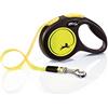 FLEXI Animo Concept Flexi - Nuovo Braccialetto Neon Classico riflette XS 3 m Cinghia