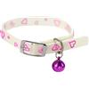 Generic Collare luminoso per gatti, morbido, regolabile, accessorio per cani, collana per cuccioli, facile da indossare, colore casuale (D)