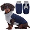 KONVINIT Maglione Cane Taglia Media in Felpa Leggera, Caldo Senza Maniche L | microfibra termica calda；collo alto elastico；beagle；uscita quotidiana；senza maniche ; maglione per cani taglia media