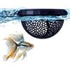 Generic Betta - Accessori per acquari, con grotta galleggiante per gamberetti, amaca Bettas con anelli per mangiatoie, punto di riposo sicuro per Bettas, gamberetti e piccoli pesci, decorazione per acquario
