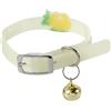 Generic Collare luminoso per gatti, morbido, regolabile, accessorio per cani, collana per cuccioli, facile da indossare (E)