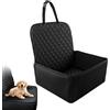kivrimlarv Sedile Auto per Cani Barriera Sicurezza Protezione Cuscino Rialzato Porta | Seggiolino Auto Ampio Impermeabile per Cani Viaggio SUV Gatto Cucciolo Supporto Rialzato Impermeabile Protezione