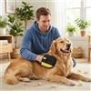 Generic 2 guanti per la rimozione dei peli di animali domestici, spazzola elettrostatica per rimuovere i peli di cani e gatti, per mobili, vestiti, divani, tappeti e auto, guanti riutilizzabili per la
