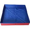 Generico Polca per cani in PVC - vasca per ovanitura a piegatura quadrata, bacino da bagno anti -slip non gonfiabile | Cucciolo di paddling Splash Play, stazione d'acqua per esterni per giardino di casa, strum