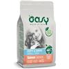 Generico Oasy Puppy Small Cane One Protein Salmone 2kg, alimento completo monoproteico per cani cuccioli di taglia piccola,2kg.