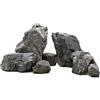 Unocho Pietre per Acquario 4,5kg Rocce Naturali per Aquascaping,7-17cm 7 Pezzi | Rocce Naturali per Aquascaping Acquari Betta Terrari per Rettili Bonsai Vivarium e Paludarium