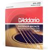 D'Addario Corde Chitarra Acustica | Corde per Chitarra Acustica | Corde Acustica | EJ17 Set Corde Acustica EJ Phosphor BRZ RND WND, 13-56
