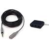 Rode Microphones SC1 - Cavo di prolunga, Per i microfoni smartLav e smartLav + TRRS, Nero & Microphones SC6 - Adattatore speciale, Attacco Dual TRRS su uscita da 3,5 mm, nero, mini