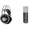 AKG K702 Professional Headphones C114 Microphone
