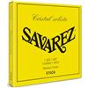 Savarez 656027 Corde per Chitarra Classica Alliance Cristal 570Cs Set Alta Tensione, Cristal Nylon, Rivestite Argentato, Giallo