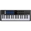 Arturia MiniLab 37 Controller MIDI USB Tastiera 37 tasti | 37 tasti sottili, Pad Encoder Fader, Integrazione DAW, USB-C, Suite software, Arpeggiatore, Modalità Accordi