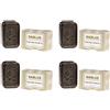 Nablus Sapone naturale all'olio d'oliva Dead Sea Mud, 4 confezioni da 100 g