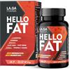 LA.GA HelloFat© Integratore con Spirulina, L-Tirosina, Arancio Amaro, Piperina, Cromo. Natural complex per Uomo e Donna, Formula Completa, 60 Capsule Made in Italy, 2 Mesi