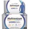 Multicentrum Uomo 50+, Integratore Multivitaminico Completo, 60 Compresse | con Vitamina D3