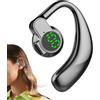 Generisch Over Ear Earbuds, Seamless Gym Headphones, Comfortable Digital Display Earphones with Enhanced Bass For Swimming Phone Calls Music Play Game Home Gym