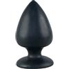 Black Velvets You2Toys Black Velvet Extra Anal Plug - Plug anale extra large in silicone per uomo e donna, lunghezza 14 cm, diametro 3-7,5 cm