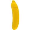 feminine Veggie Fun Banana allegro e divertente Massaggiatore vibrante da borsetta, in silicone medicale impermeabile (12 cm). Funziona con n° 1 batteria AAA (inclusa)
