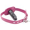 Roluck Dildo Gag con Lock Gag Mouth Bondage regolabile Gag del pene SM Giocattolo del sesso fetish (L)