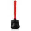 FLUVIA Sintasatore a ventosa professionale per WC, lavelli e lavandini, alta potenza di aspirazione, manico ergonomico in plastica e gomma, 28,5 x 10,5 cm Fluvia