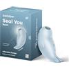 Satisfyer Seal You Soon | Vibratori Air Pulse | Doppia Stimolazione | Sex Toys Donna étanche (IPX7) | Silicone Medico e ricaricabile | 11 cm Stimolatore clitorideo da viaggio Sex Toy