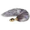 EasyToys Spina anale Doppio spillo di Foxtail, Butt Play Plug Donna EasyToys Stress Relieving